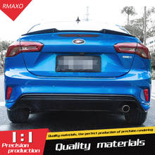 For Ford Focus Spoiler 2019-2020 High Quality ABS Material Car Rear Wing Primer Color Rear Spoiler For Ford Focus Spoiler 2024 - buy cheap