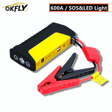 GKFLY Emergency 600A автомобильный стартер Power Bank 12V Портативное пусковое устройство Автомобильное зарядное устройство Booster для бензинового дизельного автомобильного аккумулятора 2024 - купить недорого