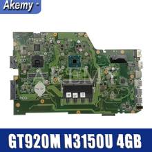 AKEMY X751SJ original mainboard para For Asus X751S X751SJ X751SV A751S K751S com GT920M N3150U 4GB RAM Laptop motherboard 2024 - compre barato