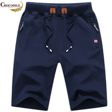 Pantalones cortos de algodón para hombre, Bermudas informales de marca de cocodrilo, a la moda, xS-5xl, para playa 2024 - compra barato