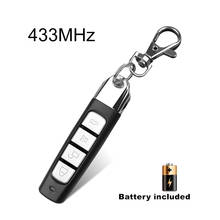 Kebidu 433mhz cópia de controle remoto 4-key porta da garagem abridor de porta de controle remoto duplicador clone código clonagem chave do carro