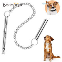 Benepaw Professional Ultrasonic Dog Whistle Adjustable Pitch Effective Stop Barking Training Device Pet Silent Bark Control 2024 - buy cheap