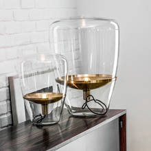 Abajur de vidro e27, lâmpada de mesa para decoração de cama, sala de estar, quarto, criativo
