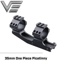 Vector Optics 35mm Tactical Offset Style Cantilever Short One Piece  Picatinny Mount Dual Rings with Top Picatinny Rail 2024 - buy cheap
