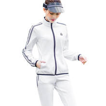 Golf Sportswear Ladies’ Winter Long Sleeve Top High Elastic Breathable Pants Sports Suit Casual Clothing Set 2024 - buy cheap