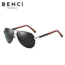 2021 BENCI Classic Brand Men Polarized Sunglasses Driving Eyewear Accessorie Vintage sun glasses For Men Oculos masculino Male 2024 - buy cheap