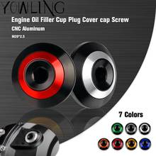 M20.2.5 Oil Filter Cup FOR HONDA CBR400RR CBR500R CBR600RR CBR650F CBR650R CBR900 Engine Oil Drain Plug Sump Nut Cup Plug Cover 2024 - buy cheap