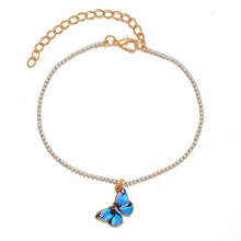 Gold Butterfly Bracelets Bangle Pendant Geometric Chain Bracelet for Women 2020 Punk Street Link Chain Girl Party Gift 2024 - buy cheap