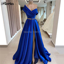 Evening Dresses Simple Saudi Arabic New 2019 Women Stain Prom Dress Vestido De Soiree Custom Made Off the Shoulder Party Gowns 2024 - buy cheap