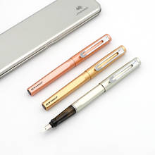 Jinhao 599 Luxury Metal Fountain Pen with 0.5mm Nib Writing Pens Office School Stationery Supplies Christmas Gift 2024 - buy cheap