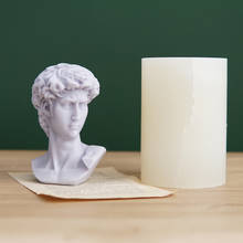 David Plaster Portrait Silicone Material Handmade Candle Mold DIY 3D Aromatherapy Supplies Mould Home Decoration 2024 - buy cheap