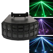 Proyector de luces de DJ RGBW 4 en 1, luz de mariposa LED DMX, efecto de haz de control, iluminación de escenario para discoteca, fiesta 2024 - compra barato