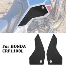 Motorcycle anti-slip tank Pad sticker protection stickers SIDE TANK PADS FOR HONDA CRF1100L Africa Twin ADVENTURE SPORT 2020 2024 - buy cheap