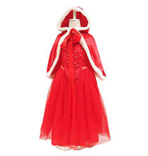 Girls Winter Dress Princess Dresses Baby Kids Clothes Costume Dress Christmas Cosplay Party Fancy Dress + Cape 2024 - buy cheap