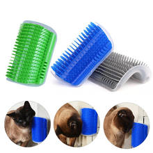 Pet Cat Self Groomer Grooming Tool Hair Removal Comb Dogs Cat Brush Hair Shedding Trimming Massage Device with Catnip Cat Toys 2024 - buy cheap