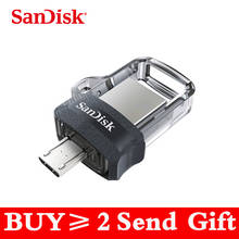SanDisk 3.0 USB OTG Flash Drive 32GB 64GB 128GB 16GB Pendrive Memory Stick Flash Drive Pen Drive U Disk For PC/Android 2024 - buy cheap