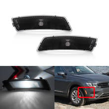 2x For VW Beetle 2012-2018 Tiguan 2018- Smoked Lens White OEM Side Marker Lights Auto Turn Signal OEM: 5C5945071A 2024 - buy cheap