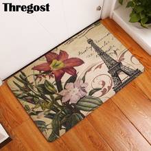 Europe Cartoon Printed Rug for Entrance Microfiber Floor Mat Washable Kitchen Hall Mats Area Rugs Anti-Slip Absorbent Doormat 2024 - buy cheap