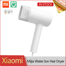 Xiaomi mijia secador de cabelo íon água casa viagem professinal nano anion cuidados com o cabelo secagem rápida portátil hidratação automática 2024 - compre barato
