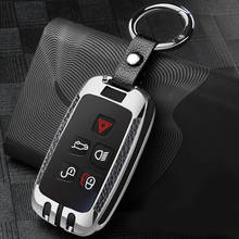 Funda de aleación galvanizada para llave de coche, cubierta para Land Rover A9, Range Rover Sport 4, Evoque, Freelander 2, Discovery, Jaguar XE, XJ, XJL, XF 2024 - compra barato