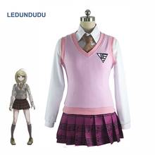 Game New Danganronpa V3 Akamatsu kaede Cosplay Costume Anime Women Party School Uniform Outfit Suit Clothes for Halloween 2024 - buy cheap