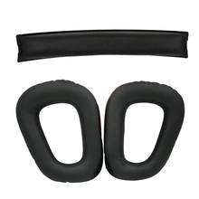 Headband da orelha Almofadas Almofadas para logitech- G331G332 G432 G431 G430 G230 G231 G930 24BB 2024 - compre barato