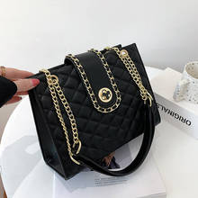 Summer2021new Trendy Fashion Ladies Chain Shoulder Messenger Bag Western Style Rhombus Embroidery Thread Small Square Bag Female 2024 - buy cheap