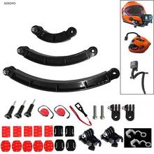 33 in 1 Helmet Extension Arm 3 Ways Motorcycle Helmet Bracket Adjustable rod set For GoPro Hero 8 7 6 5 4 Dji Osmo Action Camera 2024 - buy cheap