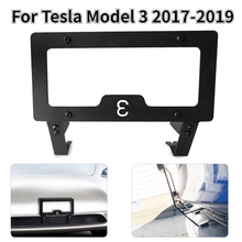 Accesorios Tesla modificación Exterior para Tesla modelo 3 2017-2019 versión estadounidense, marco Universal para matrícula de coche, modelo tres 2024 - compra barato