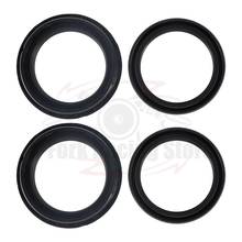 Fork Oil Seals 2PCS and Dust Seals 2 PCS For KAWASAKI ZR750 Zephyr 1991-2006 92 93 94 95 96 97 98 99 2000 01 02 03 04 05 2024 - buy cheap