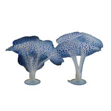 Artificial nadar efeito brilhante medusa silicone medusa decoração artificial ornamento paisagem aquática 2024 - compre barato