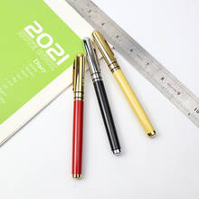 Метала роскошный элегантный стиль в штучной упаковке перьевая ручка 0,5 мм перо высокое качество Iraurita роскошные фирменные чернила ручки для офиса, школьные принадлежности канцелярские 2024 - купить недорого