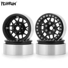 YEAHRUN Metal Alloy 1/10 RC Rock Crawler 1.9inch Beadlock Wheel Rims For Axial SCX10 90046 Traxxas TRX4 D90 Tamiya CC01 2024 - buy cheap