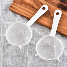 Practical Screen Mesh Tea Leaf Strainer Flour Sieve Colander Plastic Handheld Mesh Sieve For Filtering Food Kitchen Tools 2024 - buy cheap
