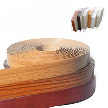 Cinta autoadhesiva para bordes de pvc, cinta de 10M para reparación de superficie de muebles de madera, mesa de armario, láminas de chapa de nogal 2024 - compra barato