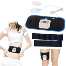 AB Gymnic electro Muscle Arm leg Waist Body massager stimulation building Belt ABGymnic Health care Slimming Belt stimulator abs 2024 - buy cheap