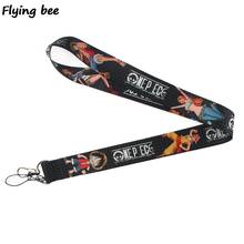 Flyingbee anime cordão chaveiro chaves titular feminino cinta pescoço colhedores para chaves id cartão telefone cordão x0367 2024 - compre barato