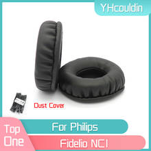 Yhcouldin earpads para philips fidelio nc1 fone de ouvido almofadas de couro substituição 2024 - compre barato