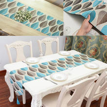 Corredor de mesa de linho com borla, padrão jacquard moderno para cozinha e casamento, decoração têxtil para mesa 2024 - compre barato