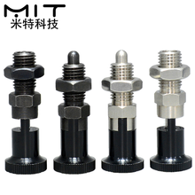 free shipping spring plunger,spring lock pin,aluminum knob, Indexing plunger,Screw with spring pin ,fine threadM5 M6 M8M10M12M16 2024 - buy cheap