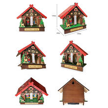 Weather House Chalet Barometer Thermometer Hygrometer Hanging Ornaments Decoration Dropshipping 2024 - buy cheap