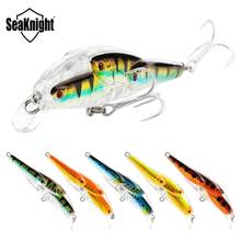 SeaKnight Minnow SK037 Fishing Lure 5Pcs/Lot 10.2g 78mm 0-1.0M Multi-fish Minnow Bait Floating Lure Lure Fishing Tackle 2024 - buy cheap