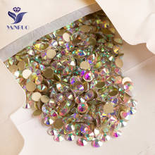 YANRUO-diamantes de imitación SS3-SS50 NoHF 2058, piedras de cristal para decoración de uñas 2024 - compra barato