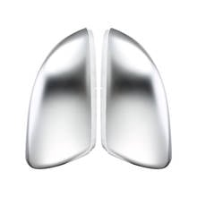 2Pcs For VW Golf MK6 R20 Touran Golf GTI 6 Golf 6 R Side Wing Mirror Cover Caps Auto Matte Chrome Rearview Mirror Cover Cap 2021 2024 - buy cheap