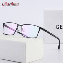 Chashma Brand Design Men Optical Eyewear Gentlemen Frame Prescription Glasses Blue Light Glasses 2024 - buy cheap