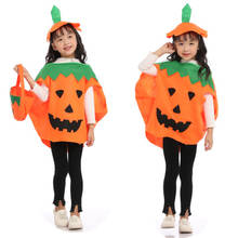 Vestido de Cosplay de calabaza de Halloween para niños, ropa de fiesta de Halloween, disfraz 2024 - compra barato