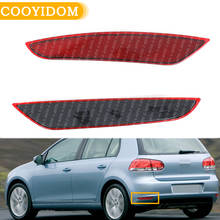 Reflector de parachoques trasero de coche, lámparas para Volkswagen Golf 6, 2009, 2010, 2011, 2012, 2013, estilismo de coche, sin bombillas 2024 - compra barato