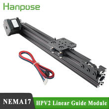 Openbuilds-Actuador Lineal HPV2 Mini V, Módulo lineal de viaje efectivo con motor paso a paso NEMA17 17hs3401S para impresora 3D Reprap 2024 - compra barato