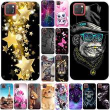 Silicone Phone Case For Huawei Honor 9s Case 5.45" Soft TPU Back Cover For Honor 9s 2020 Honor9s Cover Flower Anime Cat Bumper 2024 - buy cheap