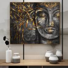 Buddhist Mood Canvas Painting Abstract Buddhism Posters and Prints Wall Art Pictures for Living Room Home Wall Decoration Cuadro 2024 - buy cheap